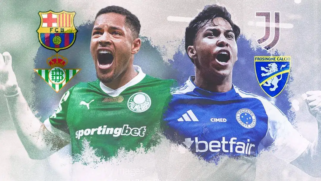 Palmeiras x Cruzeiro: Roque e Kaio Jorge superam Europa e duelam no Brasil